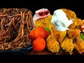ASMR MUKBANG :) Black Bean Noodle &amp; Cheetos Cheese Ball &amp; Cheese Chicken Eating Show!