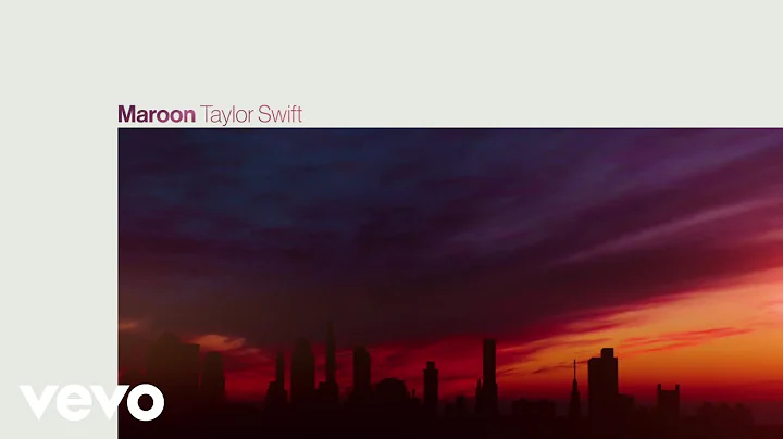 Taylor Swift - Maroon (Lyric Video)