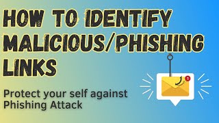 how to identify malicious links | phishing link | how to identify phishing links | Cyber World Hindi