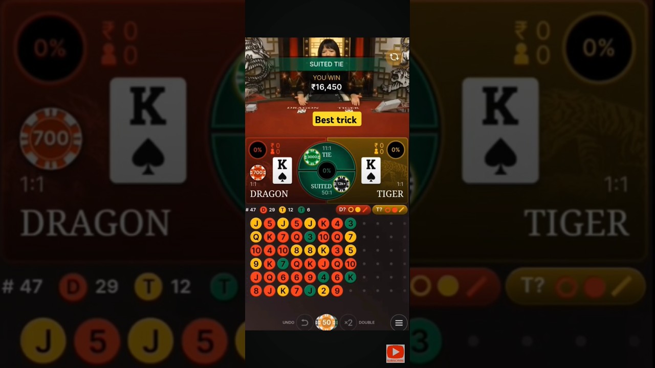 Casino Dragon Tiger best trick evolution 