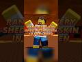 RANKING EVERY SHEDLETSKY SKIN IN FORSAKEN (SPEEDRUN) #roblox #forsaken #shorts
