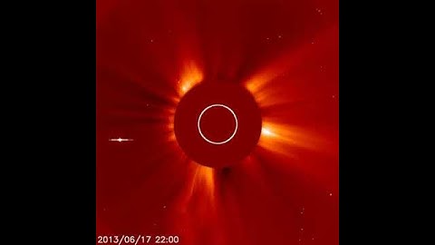 Current LASCO C2 - Tuesday 6-18-13 at 5PM CDST