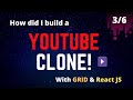 Youtube clone html css  practical reactjs tutorial part 3