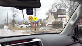 TORNADO WARNING with siren activation! Jasper County Indiana (2/27/23)