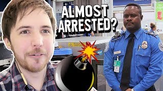 I was almost ARRESTED because Security thought I had a BOMB - Awkward and Fun Convention Stories