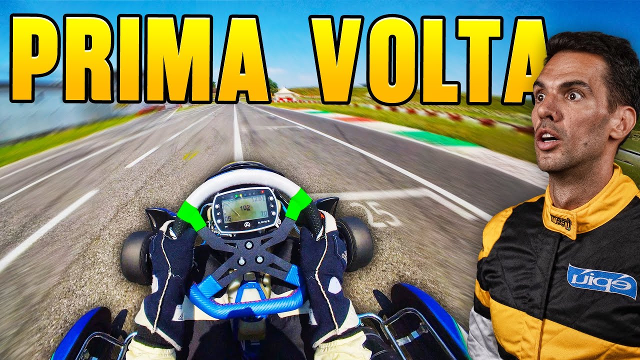PRIMA VOLTA a FRANCIACORTA in GO KART!