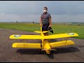 14 scale pilot kit tiger moth maiden flight at irene radio flyers 1080.