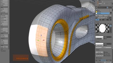 3D Modeling of Tron Light Cycle - Time Laps - Blender