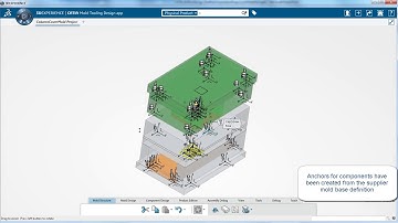 configure a mold base from a supplier catalog(CATIA R2017x)