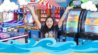 Are we at the beach or an Arcade? Are we at the beach or an Arcade?