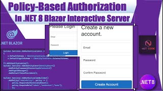 Securing Your .NET 8 Blazor Interactive Server : Policy-Based Authorization with Identity Manager 🔥🎇