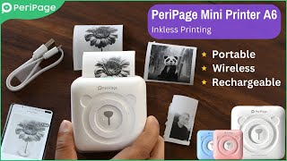 Riitek Peripage Mini A6 Pocket Printer | Inkless Thermal Printer | Mini Portable Printer🔥 screenshot 5