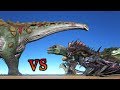 Titanosaur vs ALL OTHER CREATURES in ARK (UPDATED VERSION) || ARK: Survival Evolved || Cantex