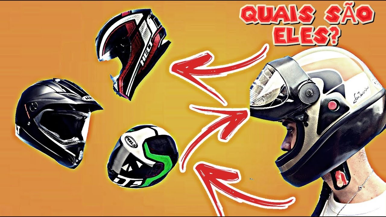 Capacete Bom Bonito e Barato. Quais São Eles? - YouTube