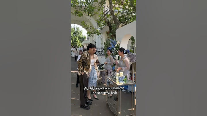 Sederet Artis di Lamaran Aaliyah Massaid & Thariq Halilintar #aaliyah #thoriq #lamaran #engagement