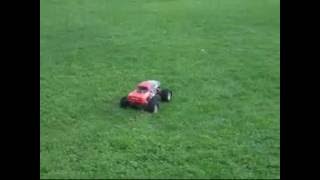 HPI Savage Sand pit and ramp jumping