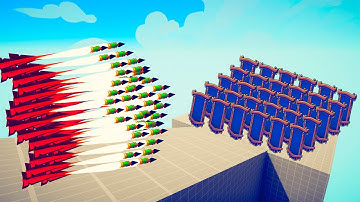 RAPID HWACHA vs 30x EVERY UNITS - Totally Accurate Battle Simulator | TABS