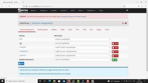 How to Configure Inter-VLAN,DHCP in #Pfsense firewall and #Cisco switch #IOU Part1