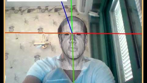 3D Head Model Rendering On Human Face - OpenCV/OpenGL