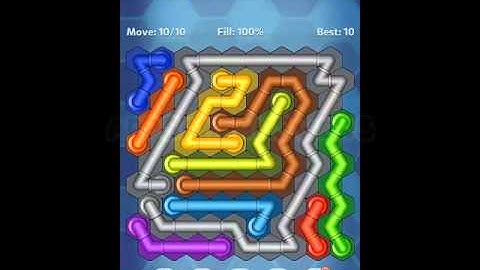 Pipe Lines: Hexa - Twister Level 81-90 Solution