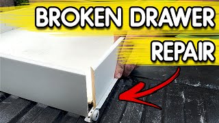 How to Fix a Broken Kitchen Drawer