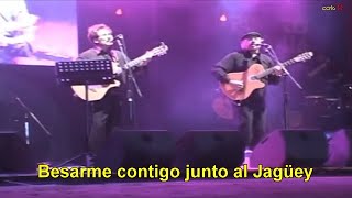 Video thumbnail of "JUNTO AL JAGUEY (con letra) Los Olimareños"
