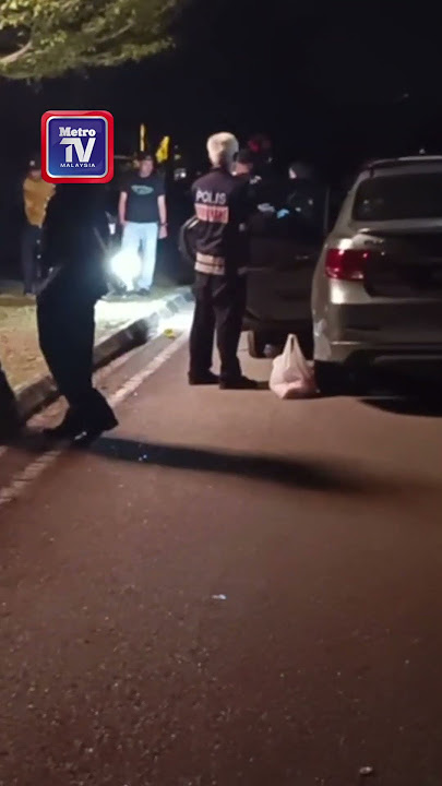 Isteri suspek ditembak mati direman, polis rampas pistol