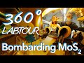 Ref:lvKAUX7DTCg Bombarding mos2 -  360� vr labtour at the wsi-cnn (munich)