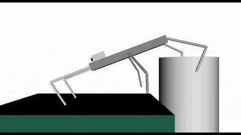 Insecticidal-Like Robot - Obstacle: Universal Mechanism Demo