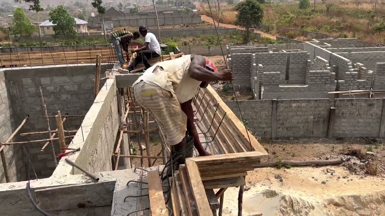HOW TO BUILD A PARAPET DESIGN. FREETOWN SIERRA LEONE.