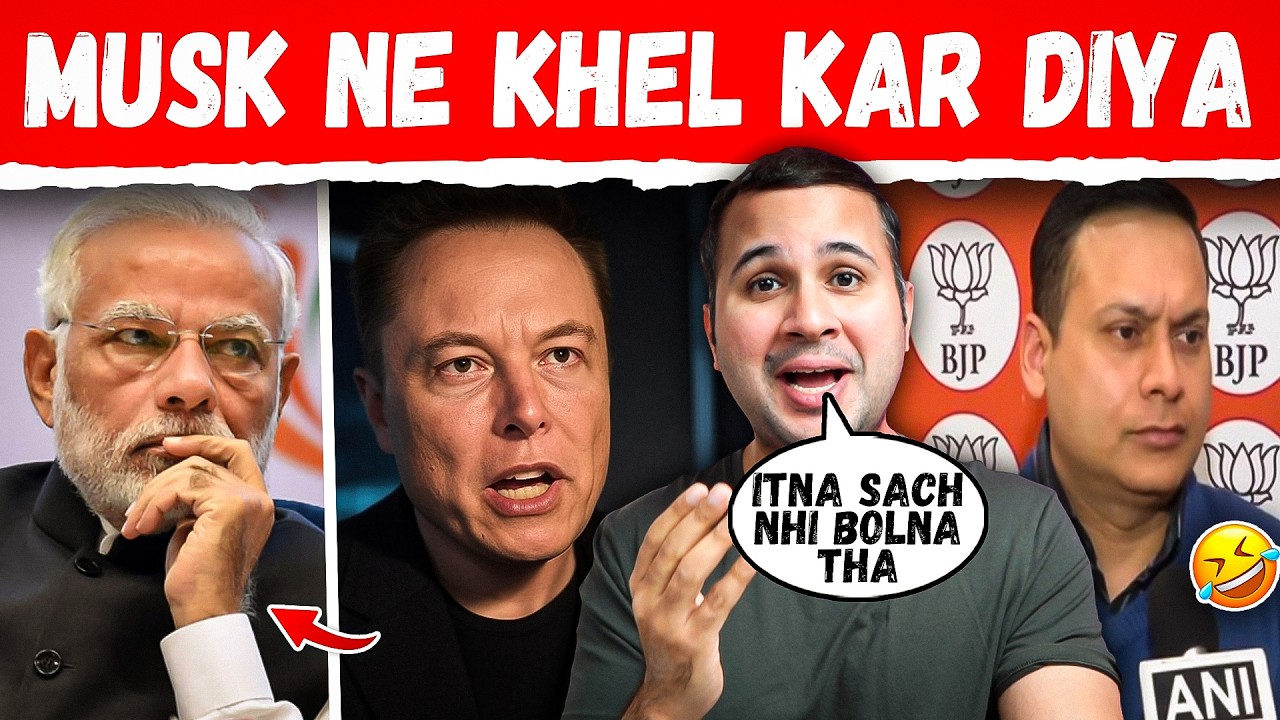 Elon Musk’s Grok Exposed BJP Lies