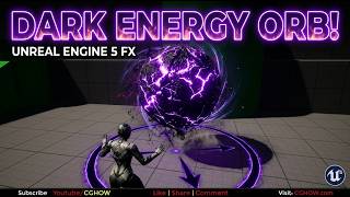 Dark Energy ORB in Unreal Engine 5 Niagara