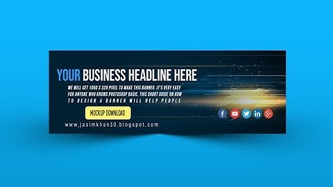 Abstract Website Slider Banner Design | Photoshop CC Tutorial | Jasimkhanbd