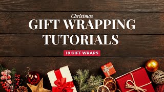 Gift wrapping tutorials #christmas #giftwrapping