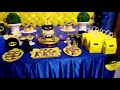 😍😊IDEAS PARA CUMPLEAÑOS ESTILO BATMAN || decoración Batman 2021😍