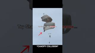 When Two Paratroopers Collide Midair