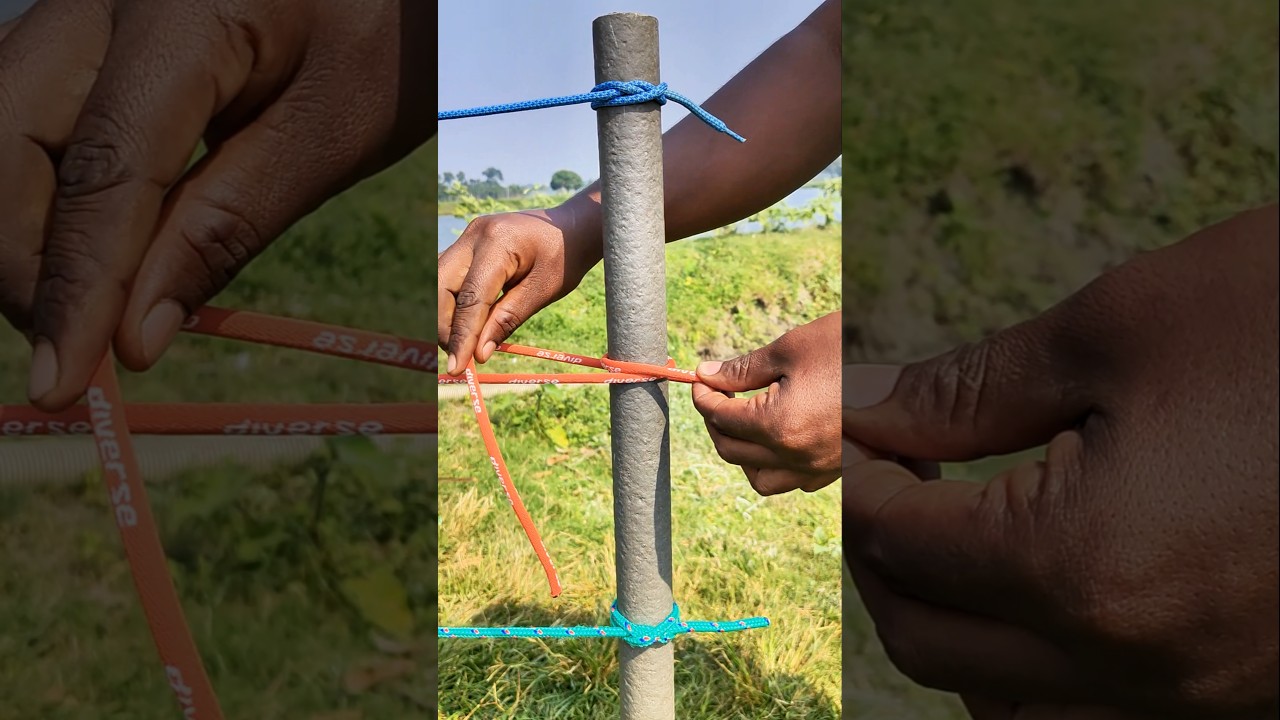 99% Fail to The This Rope Knot Correctly