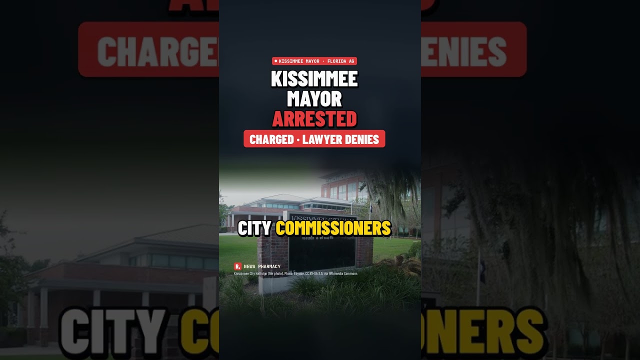 Kissimmee mayor arrested over $50K in COVID relief cash #news