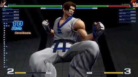 KOF XIV Kim Double Hien Zan
