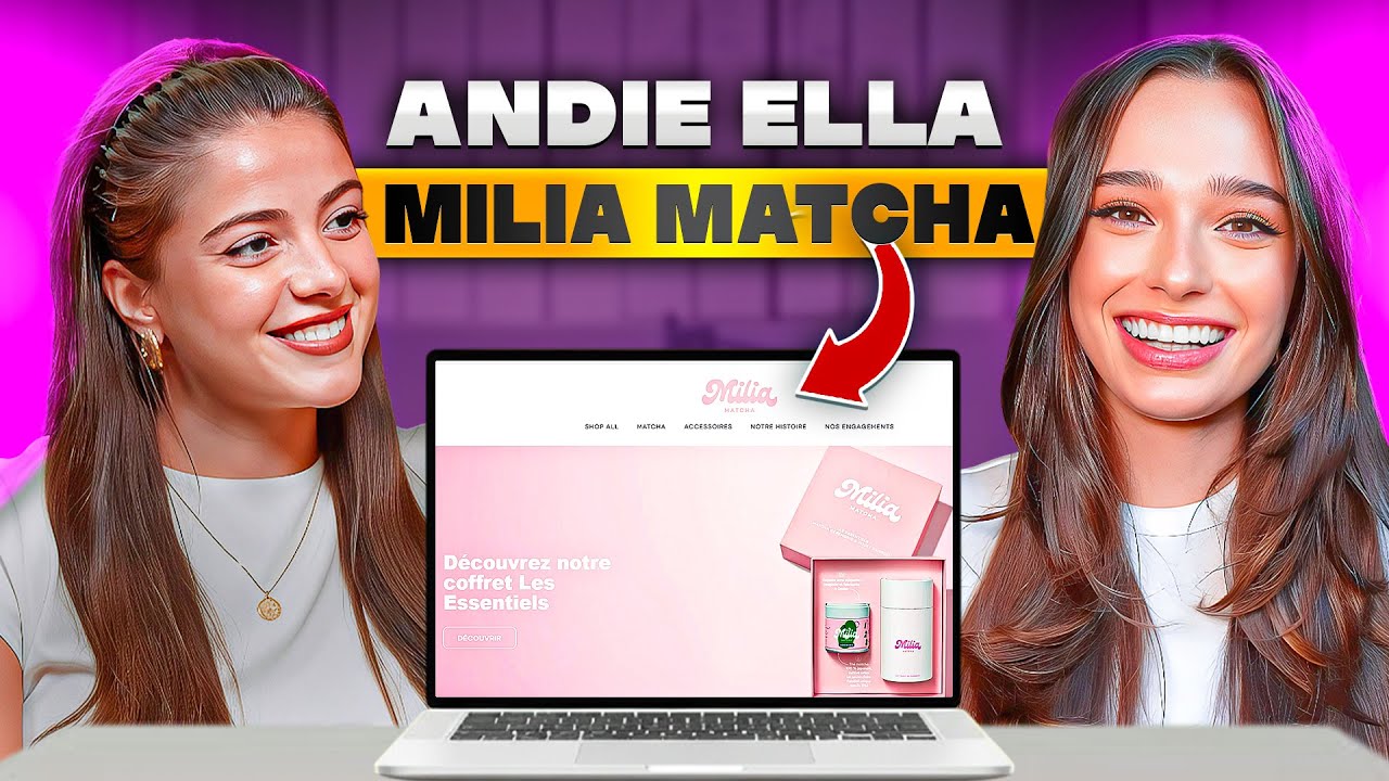 J'analyse le site MILIA MATCHA de ANDIE ELLA (Ep 1 - ScanSEO)