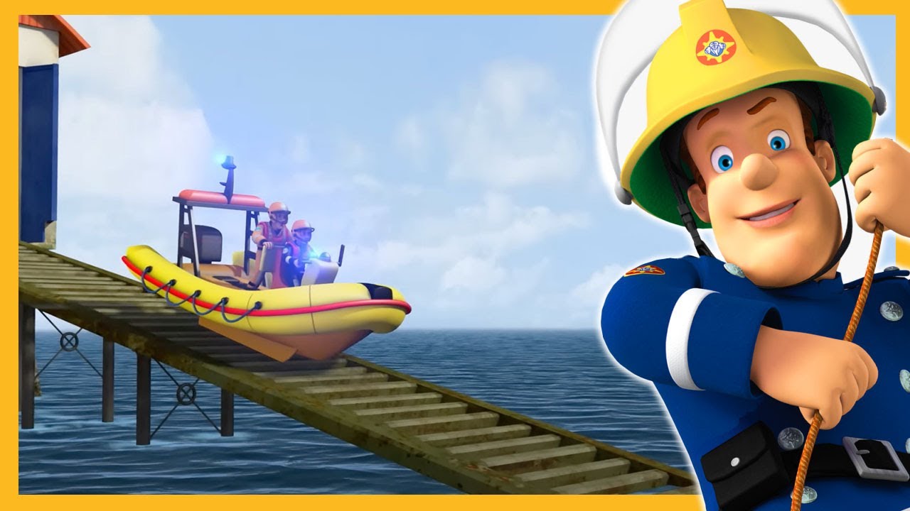 Szybkie ratownictwo morskie Sama! 🔥 Strażak Sam Oficjalna kompilacja 🔥