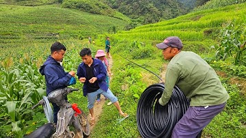 Páo Hói cùng dàn diễn viên điện tử kéo nước về Biệt thự đồi thông Lũng Cáng. Nguyễn Tất Thắng