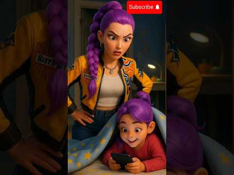 When Mom Catches You Under The Blanket Rumi Zoey Mira Jinu Kpop Demonhunters Funny Shorts