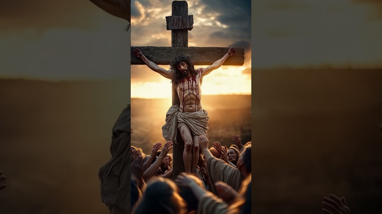 Jesus on the Cross | Hyper-Realistic AI Imagery of the Crucifixion 