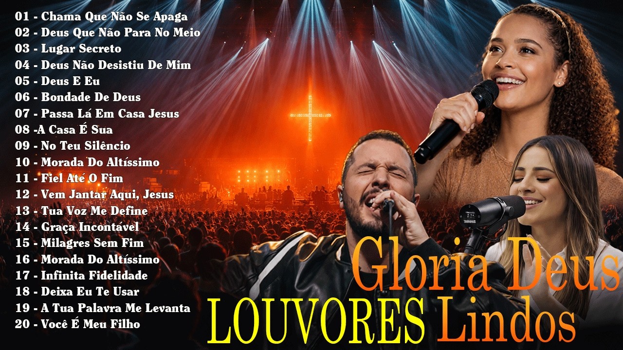 Top 100 Músicas Gospel Mais Tocadas 2026 🙏 Louvores Lindos Glória a Deus  Hinos Evangélicos