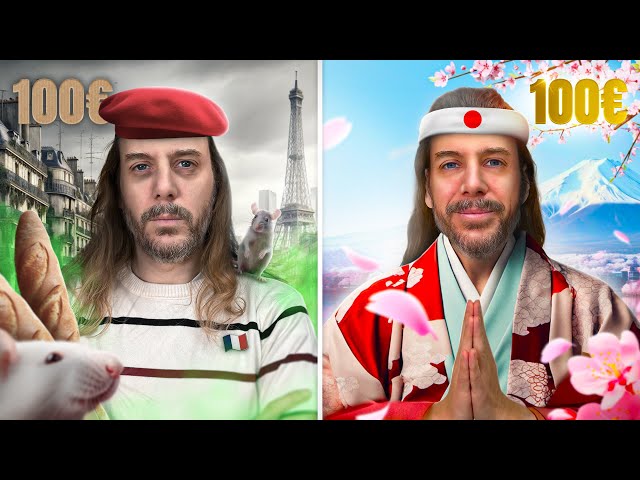 100€ au Japon vs 100€ en France (c'est différent) class=