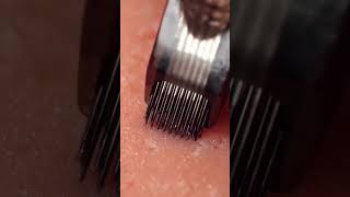 Tattoo needle stock Close Up in slow motion.#tattoo #tattooartist #shorts #viral #youtubeshorts #ink screenshot 5