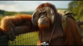 Monkey World Harry T Orangutan