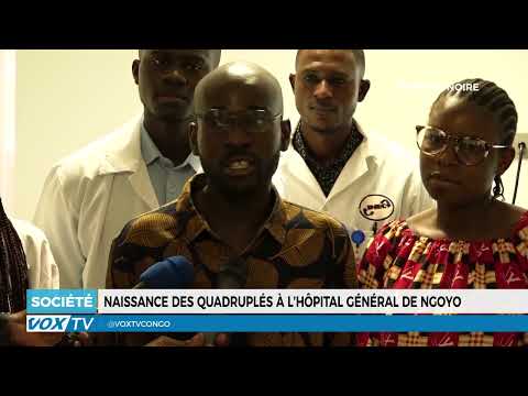 Naissance De Quadruplés À L'hôpital Général De Ngoyo
