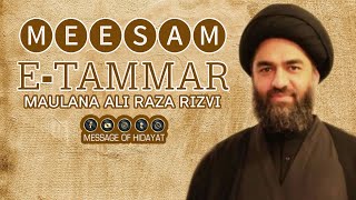 Meesam E Tammar Ashiq E Ali A.s. - Maulana Ali Raza Rizvi